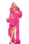 BW834HP Glamour Robe Hot Pink